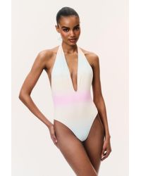 LoveShackFancy - Meegan Ombre One-Piece Swimsuit For - Lyst