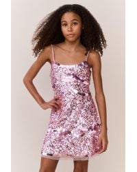 LoveShackFancy - Tween Liria Sequin Mini Dress For - Lyst