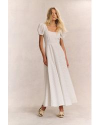 knee length dresses for ladies Ottilie Lace Maxi Dress