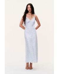 LoveShackFancy - Manuela Maxi Slip Dress - Lyst