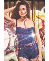LoveShackFancy - Wrangler X Laser Print Micro Short For - Lyst