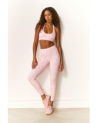 LoveShackFancy - Santiana Floral Bow Print Active Legging For - Lyst