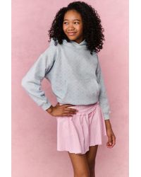 LoveShackFancy - Tween Gingham Shanonly Active Skort For - Lyst