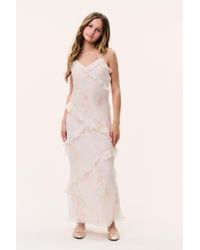 LoveShackFancy - Tween Silk Mini Rialto Dress For - Lyst