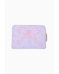 LoveShackFancy - Quilted Cotton Laptop Case For - Lyst