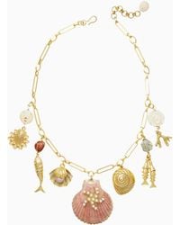 LoveShackFancy - Brinker+Eliza Montauk Shell Necklace For - Lyst
