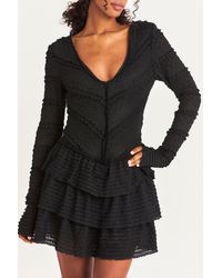 LoveShackFancy - Boreno Lace Mini Dress - Lyst