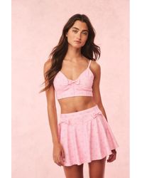 LoveShackFancy - Ridgeson Floral Active Bra For - Lyst