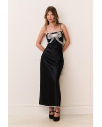 knee length dresses for ladies Imara Modest Embellished Sequin Maxi Dress main image 1