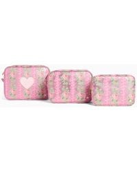 LoveShackFancy - State X Heirloom Print Travel Pouch Set For - Lyst