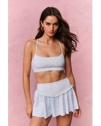 LoveShackFancy - Vanina Printed Active Skort For - Lyst