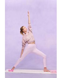 LoveShackFancy - Highland Velvet Flock Bow Leggings For - Lyst