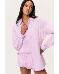 LoveShackFancy - Hudley Pinstripe Shirt For - Lyst