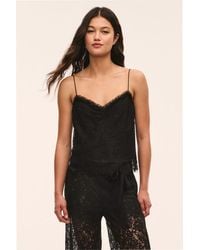 LoveShackFancy - Ferni Lace Cami Top For - Lyst