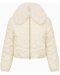 LoveShackFancy - Sandria Heart-Quilted Puffer Jacket For - Lyst