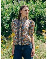 LOVE THE LABEL - Zuri Top Short Sleeve - Lyst