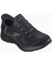 Skechers - Summins Slip-Ins Memory Foam Trainers - Lyst