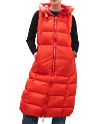 Parajumpers - Elver Long Down Vest Jacket - Lyst