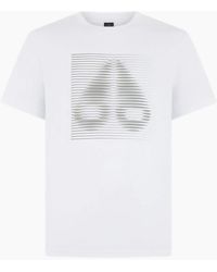 Moose Knuckles - Raydaze T-Shirt 891 Milky Way - Lyst