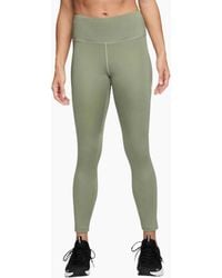 Nike - Mid Rise Fast 7/8 Oil Leggings - Lyst