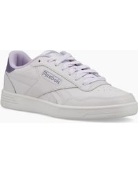 Reebok - Court Advance Synthetic Luxegrey/Dig Gleam/Purplefus Trainers - Lyst