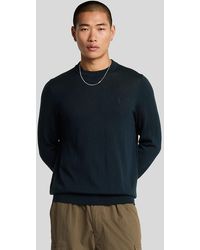 Lyle & Scott - Merino Wool Crew Neck Jumper - Lyst