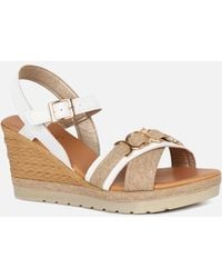 Lotus - Solena Wedge Heel Sandals - Lyst