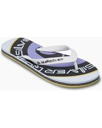 Quiksilver - Molokai Screen Flip Flops - Lyst