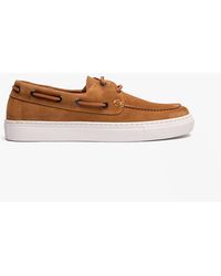 Ted Baker - Euens Boat Shoes Tan - Lyst