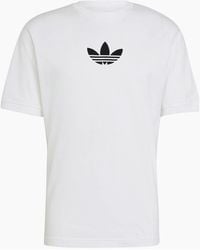 adidas Originals - Adicolor Printed Logo Crew Neck Short Sleeve T-Shirt - Lyst