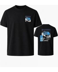 The North Face - Energy Graphic Mountain Logo T-Shirt - Lyst