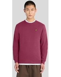 Lyle & Scott - Everyday Cotton Crew Neck Sweatshirt - Lyst