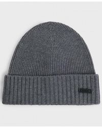 BOSS - Boss Fati Beanie - Lyst