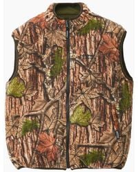 Gramicci - Reversible Fleece Vest - Lyst