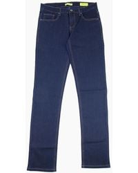 Versace - Jeans Slim Fit Stretch Denim Jeans Dark Denim - Lyst