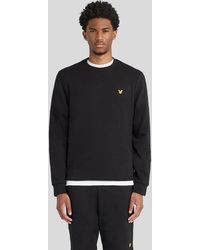 Lyle & Scott - Sports Loopback Cotton Crew Neck - Lyst