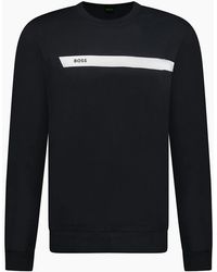 BOSS - Salbo 1 Crewneck Sweatshirt - Lyst