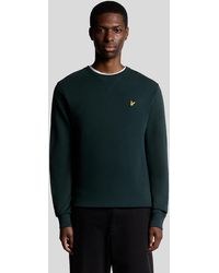 Lyle & Scott - Cotton Crew Neck Sweatshirt - Lyst