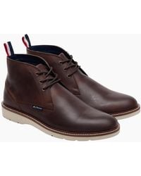 Ben Sherman - Hampton Leather Chukka Boots - Lyst