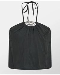 DIESEL - Halter Relaxed Fit Tank - Lyst