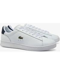 Lacoste - Carnaby Leather Trainers - Lyst