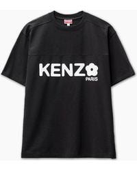 KENZO - Boke 2.0 Flower Logo Oversized T-Shirt - Lyst