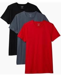 Calvin Klein - 3-Pack Cotton Classics T-Shirts, Turbulence Adrenaline Rush - Lyst