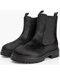 Osprey - London The Hampton Chelsea Leather/Pony Hair Boots - Lyst