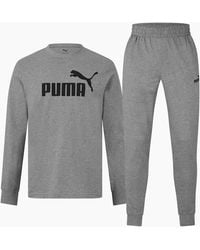 PUMA - Leisurewear Long Fleece Full Tracksuit - Lyst