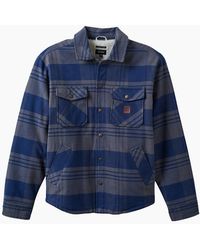 Brixton - Plaid Durham Washed/ Lined Jacket - Lyst