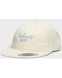 Carhartt - Wip Signature Cap Natural Dusty Ice - Lyst