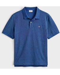 GANT - Classic Logo Regular Polo Shirt Vintage - Lyst