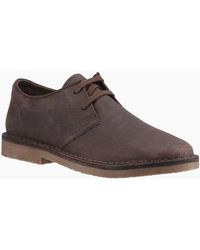 Hush Puppies - Scout Leather Lace Up Shoes - Lyst