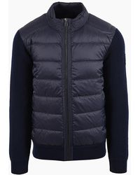 Belstaff - Compound Cardigan Jacket Dark Ink - Lyst